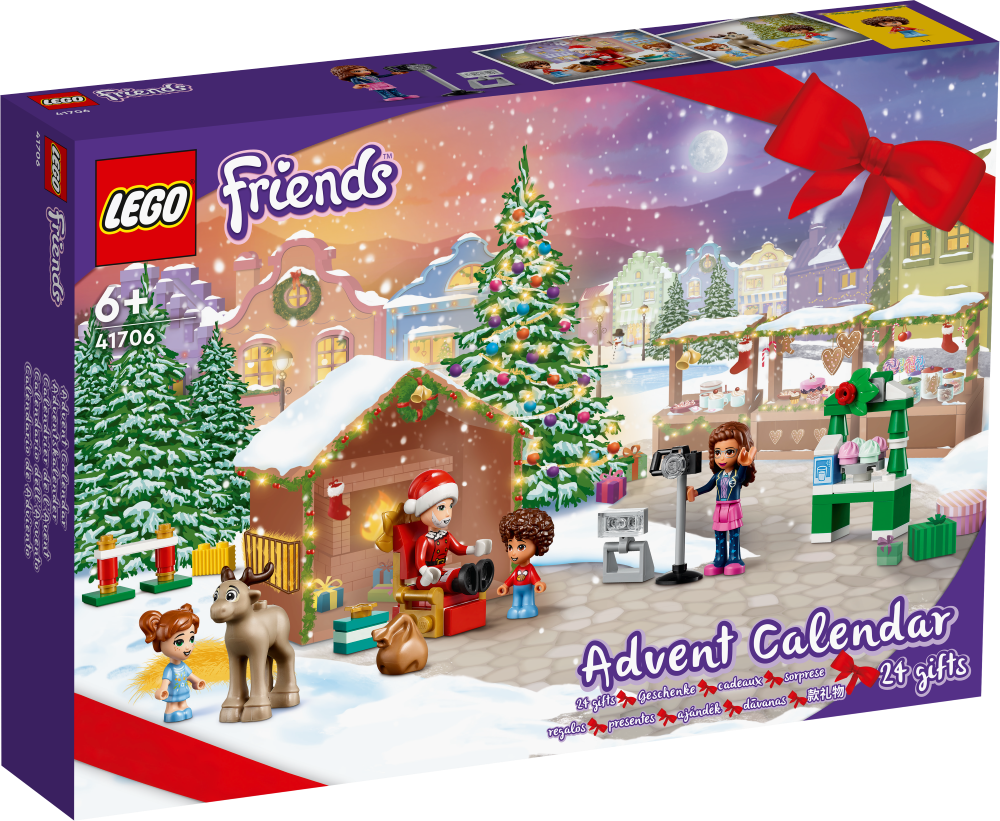 41706 LEGO® Friends Adventes kalendārs, no 6+ gadiem, NEW 2022! (Maksas piegāde eur 3.99)