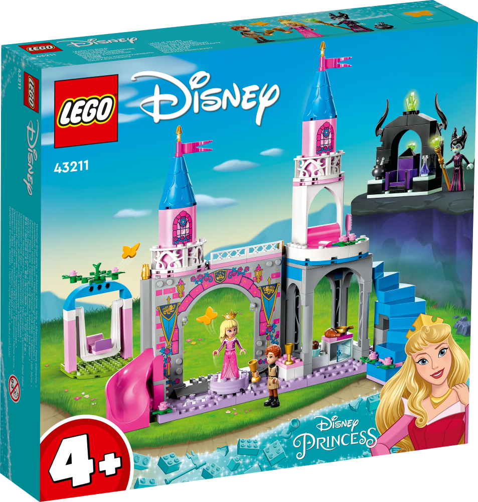 43211 LEGO® Disney Auroras pils , no 4+ gadiem, NEW 2023!