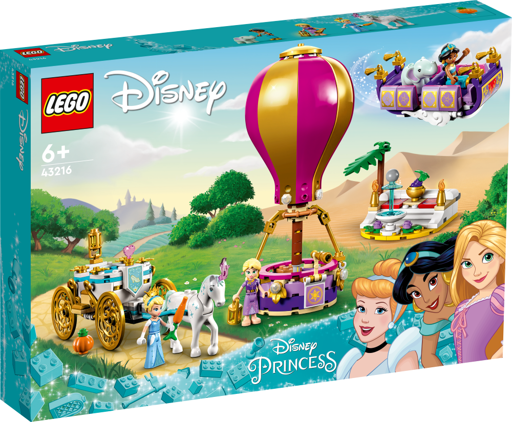 43216 LEGO® Disney Princeses apburtais ceļojums, no 6+ gadiem, NEW 2023!
