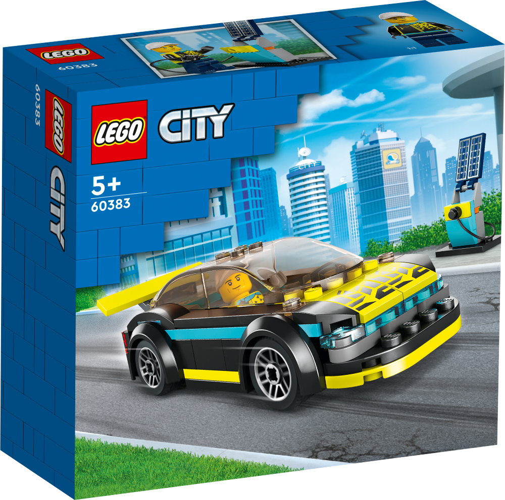 60383 LEGO® City Elektrisks sporta auto, no 5+ gadiem, NEW 2023!