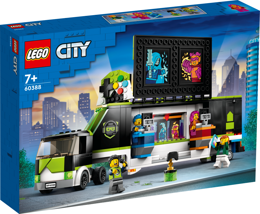 60388 LEGO® City Spēļu turnīra kravas auto, no 7+ gadiem, NEW 2023!