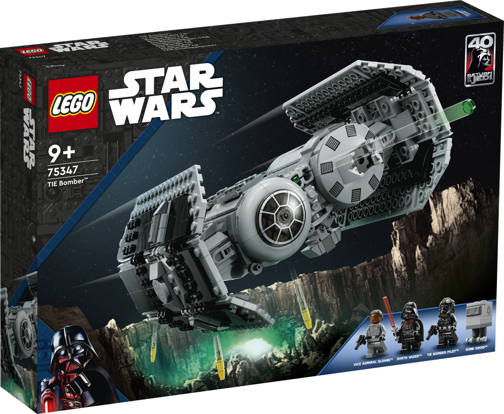 75347 LEGO® Star Wars™ Бомбардировщик СИД, с +9 лет, NEW 2023!