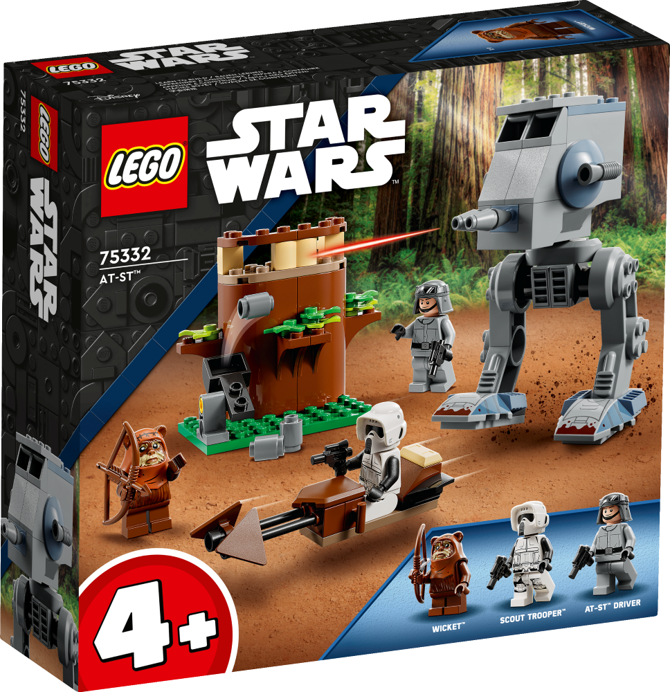 75332 LEGO® Star Wars™ AT-ST™, no 4+ gadiem, NEW 2023!