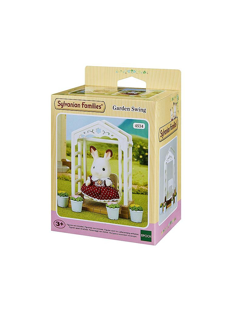 Sylvanian Families Dārza šūpoles ar puķēm
