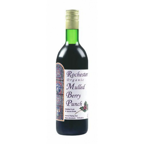 izpārdošana! Rochester Mulled Berry Punch BIO bezalkoholisks punšs, 725ml (der.term.2023 Febr.)