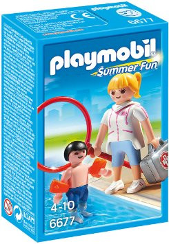 IZPĀRDOŠANA! 6677 PLAYMOBIL® Summer Fun Baseina uzraugs, no 4+