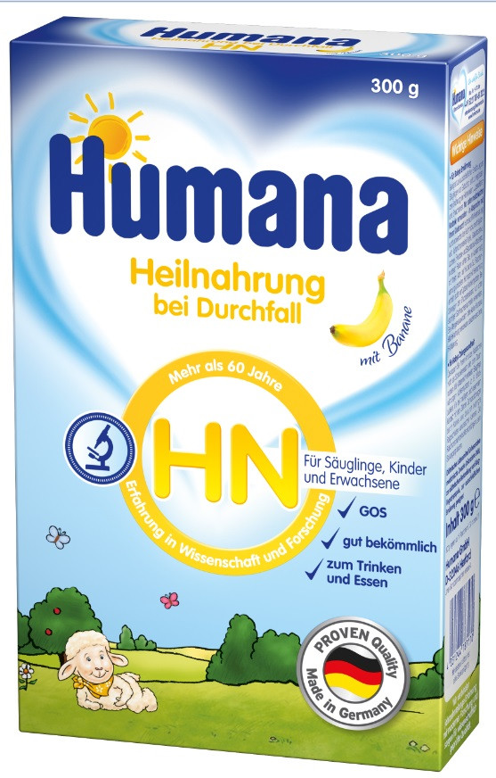 Humana HN+Prebiotik piena maisījums no dzimšanas diarejas gadījumā ...