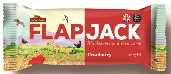 Flapjack Овсяный батончик с клюквой 80 г