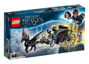 75951 LEGO® Fantastic Beasts Grindelvalda bēgšana, no 7 līdz 14 gadiem NEW 2018!