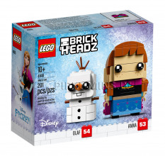 41618 LEGO® BrickHeadz Anna & Olaf, c 10 лет NEW 2018!