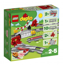 10882 LEGO® DUPLO Dzelzceļa sliedes, no 2 līdz 5 gadiem NEW 2018!