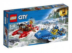 60176 LEGO® City Bēgšana pa mežonīgu upi, no 5 līdz 12 gadiem NEW 2018!