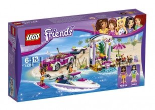41316 LEGO® Friends Andreas motorlaivas pārvadātājs, no 6 līdz 12 gadiem
