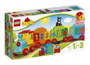 10847 LEGO® DUPLO Ciparu vilciens, no 1.5 līdz 3 gadiem
