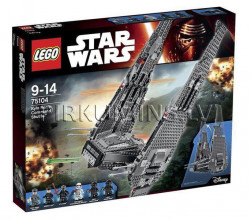 75104 LEGO Star Wars Kylo Ren's Commander Shuttle, c 9 до 14 лет