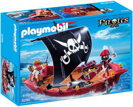 Akcija! 5298 PLAYMOBIL® Pirates Galvaskausa pirātu kuģis, no 4 gadiem