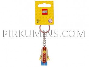 853547 LEGO® Key Chains Hot Dog Guy Key Chain, LEGO atslēgu piekariņš, c 6+ лет NEW 2018!