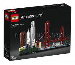 21043 LEGO® Architecture Sanfrancisko, no 12 gadiem NEW 2019!