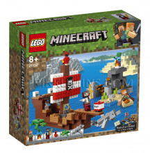 21152 LEGO® Minecraft Приключения на пиратском корабле, c 8 лет