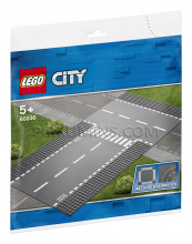 60236 LEGO® City Прямой и Т-образный перекрёсток, c 5+ лет NEW 2019!
