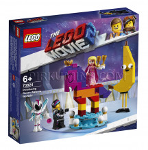 70824 LEGO® Movie Iepazīšanās ar karalieni Vatevru Vanabi, no 6+ gadiem NEW 2019!