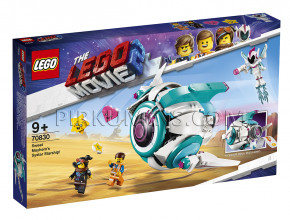 70830 LEGO® Movie Mīļo moku zvaigžņu kuģis Systar!, no 9+ gadiem NEW 2019!