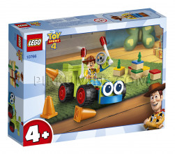 10766 LEGO® Toy Story 4 Vudijs un RC, no 4+ gadiem NEW 2019!