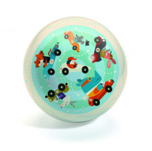 DJ00162 Djeco Rotaļu bumba - Satiksme (22 cm)