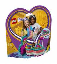 41384 LEGO® Friends Andrea vasarīgā sirds formas kārba, no 6+ gadiem NEW 2019!