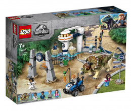 75937 LEGO® Jurassic World Нападение трицератопса, c 7+ лет NEW 2019!