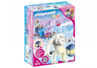 9473 PLAYMOBIL® MAGIC Sniega cilvēks un ragavas, no 4+