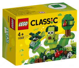 11007 LEGO® Classic Radošie zaļie klucīši, no 4+ gadiem NEW 2020!