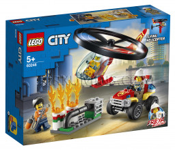 60248 LEGO® City Пожарный спасательный вертолёт, c 5+ лет