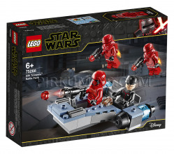 75266 LEGO® Star Wars Боевой набор: штурмовики ситхов, c 6+ лет NEW 2020!(Maksas piegāde eur 3.99)