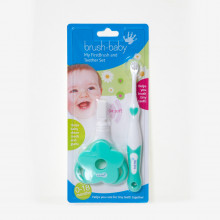 Brush-Baby Pirmā zobu birstīte un smaganu birstīte, 0-18mēn.
