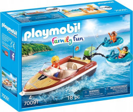 70091 PLAYMOBIL® Family Fun Motorlaiva, no 4+