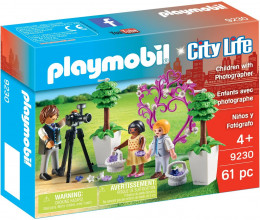 9230 PLAYMOBIL® City Life Ziedi, bērni un fotogrāfs, no 4+
