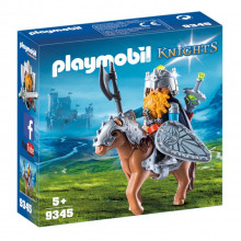 9345 PLAYMOBIL® Knights Rūķis cīnītājs ar poniju, no 5+
