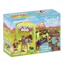 70120 PLAYMOBIL®Spirit,Snips un ēzelīša kungs Morka, no 4+