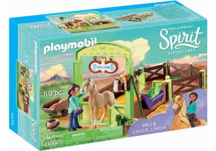 9479 PLAYMOBIL® Spirit Meitene ar zirgu Chica Linda, no 4+