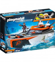 70002 PLAYMOBIL® Top Agents Turbo kuģis, no 6+