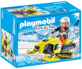 9285 PLAYMOBIL® Family Fun Sniega motocikls, no 4+