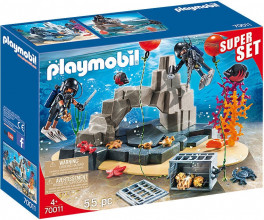 70011 PLAYMOBIL® SUPER SET Taktiskā niršana, no 4+