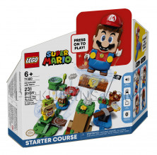 71360 LEGO® Super Mario Piedzīvojumi ar Mario: sākuma maršruts, no 6+ gadiem NEW 2020! (Papildus Piegādes izmaksas 3.99)