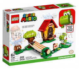 71367 LEGO® Super Mario Mario mājas un Joši paplašinājuma maršruts, no 6+ gadiem NEW 2020!