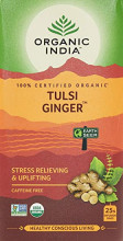 Organic India Tulsi Ginger Tēja (25x1.74g)