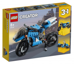 31114 LEGO® Creator Супербайк, c 8+ лет NEW 2021! (Maksas piegāde eur 3.99)