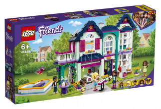 41449 LEGO® Friends Дом семьи Андреа, c 6+ лет NEW 2021! (Maksas piegāde eur 3.99)