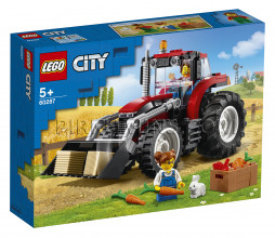 60287 LEGO® City Traktors, no 5+ gadiem NEW 2021! (Maksas piegāde eur 3.99)