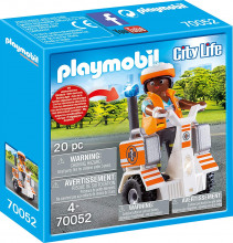 70052 PLAYMOBIL® City Life Glābēju līdzsvara motorollers, no 4+